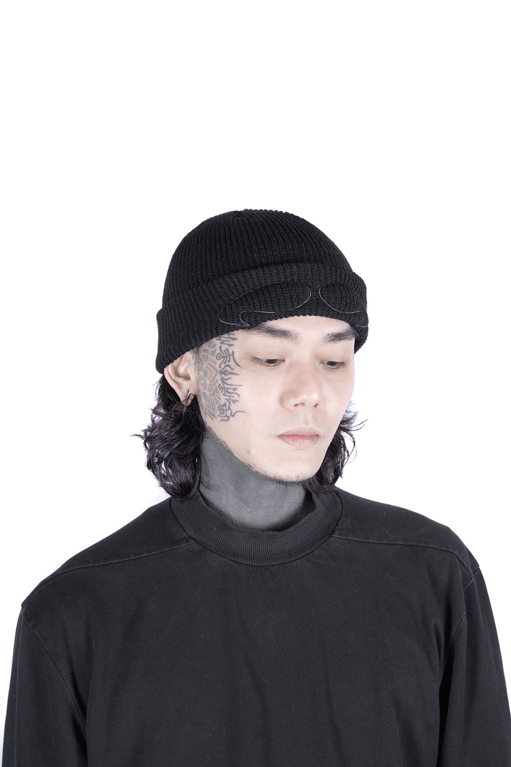 INCODER EYES ribknit hat WHITEROCK