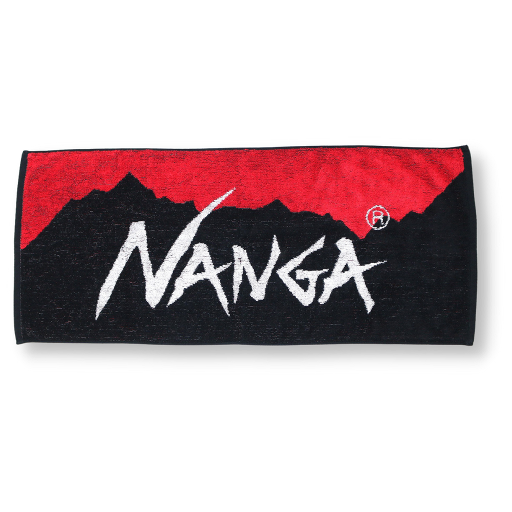 NANGA2022_NANGA LOGO FACE TOWEL_RED