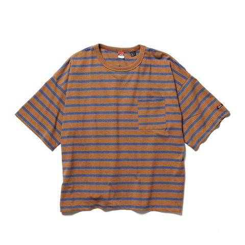 ECO HYBRID LOOSE FIT BORDER TEE_エコハイブリッド ルーズフィットボーダーティー(ユニセックス) (5)