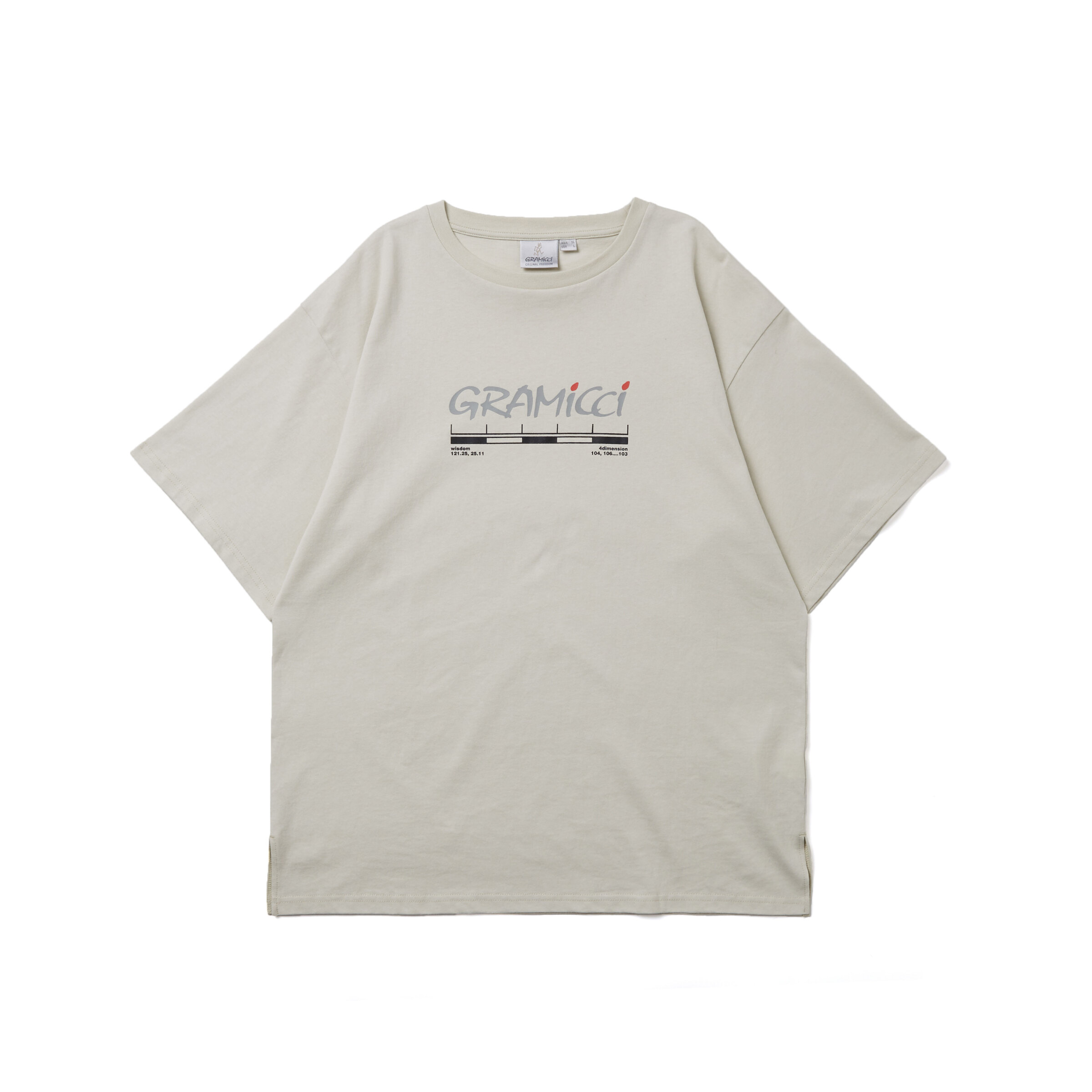 WISDOM® X GRAMICCI X 4Dimension® PRINT TEE 短袖T恤- Beige – WHITEROCK