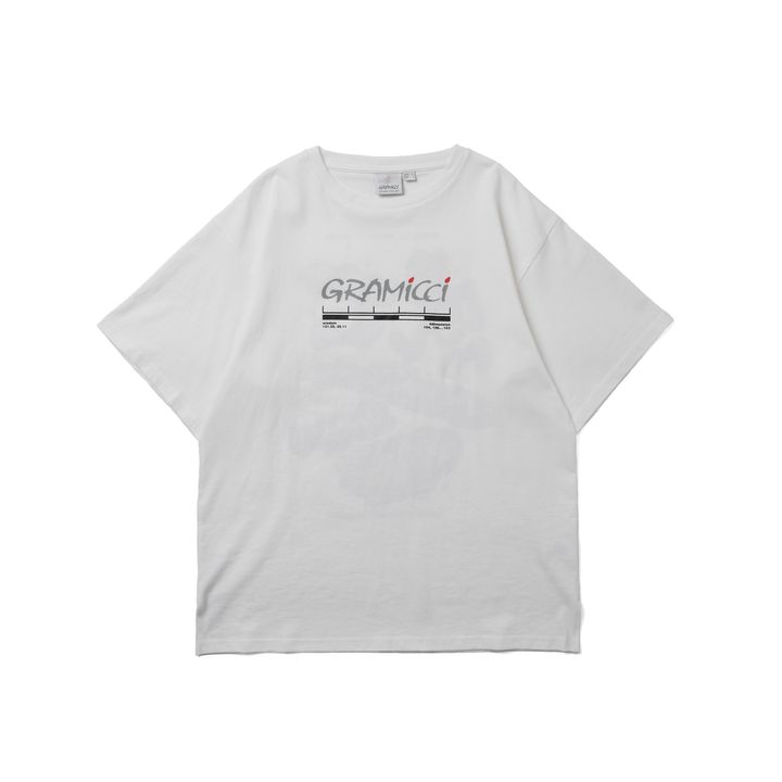 WISDOM® X GRAMICCI X 4Dimension® PRINT TEE 短袖T恤- White WG24-1T01-01-1