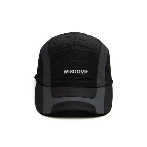 WISDOM® 2024 AW COLLECTION | WSDM BLOCKING CAP 黑色 / 鋼灰色 WA24-1A01-01-1