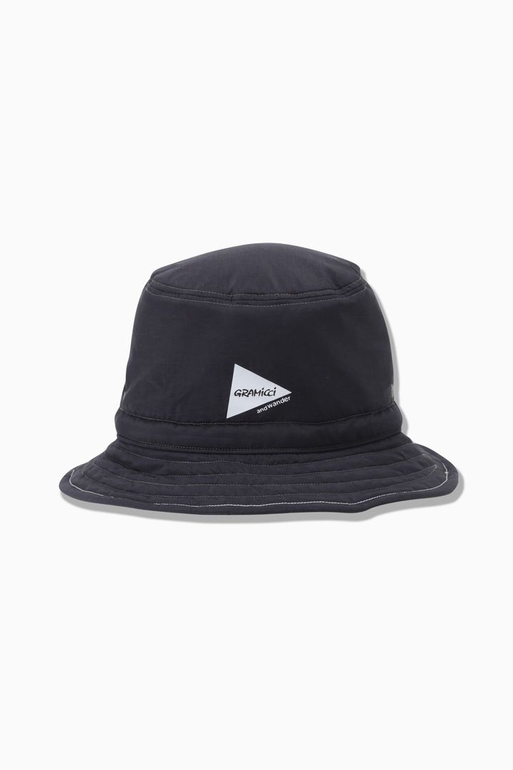 GRAMICCI x AND WANDER PADDED HAT BLACK