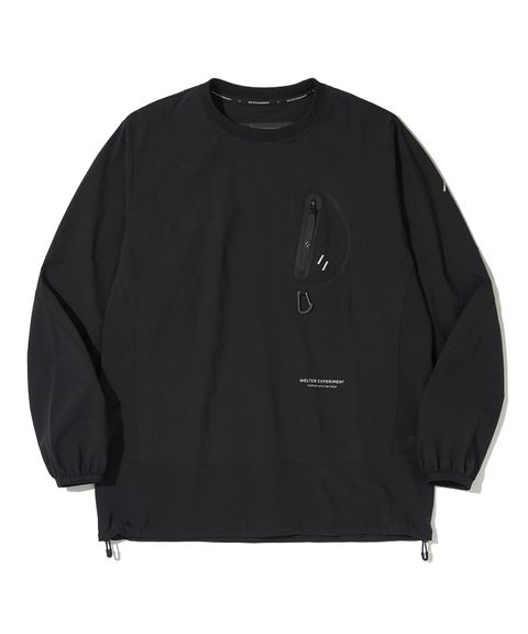 WELTER BREATHABLE LONG SLEEVE PULLOVER_BLACK WLT032 (1)
