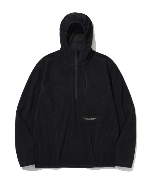 SQUARE FLEECE HOOD PULLOVER_BLACK_WLT025 (1)