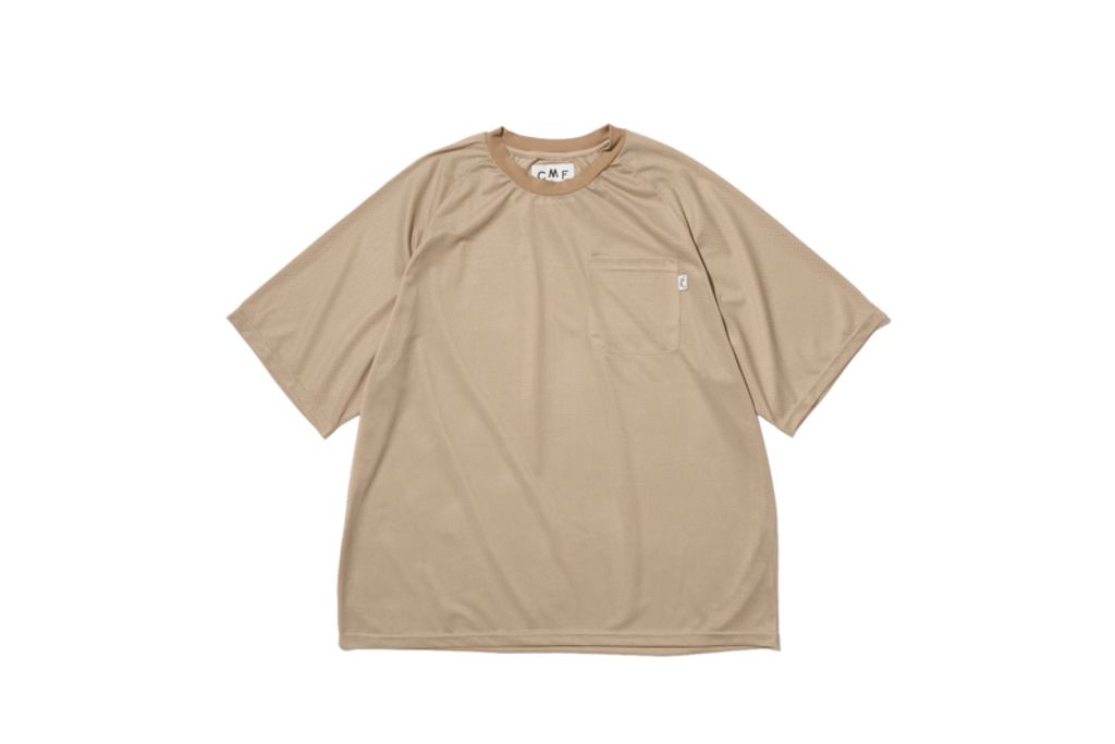 50-3 QUICK DRY MESH TEE SS(BEIGE)