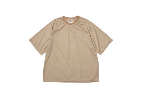 50-3 QUICK DRY MESH TEE SS(BEIGE)