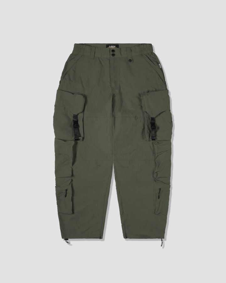 Jenga Ten Pockets Cargo Pants_ArmyGreen_1
