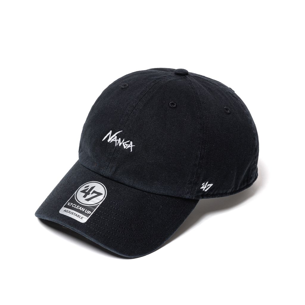 NANGA×47 COTTON CAP_BLK