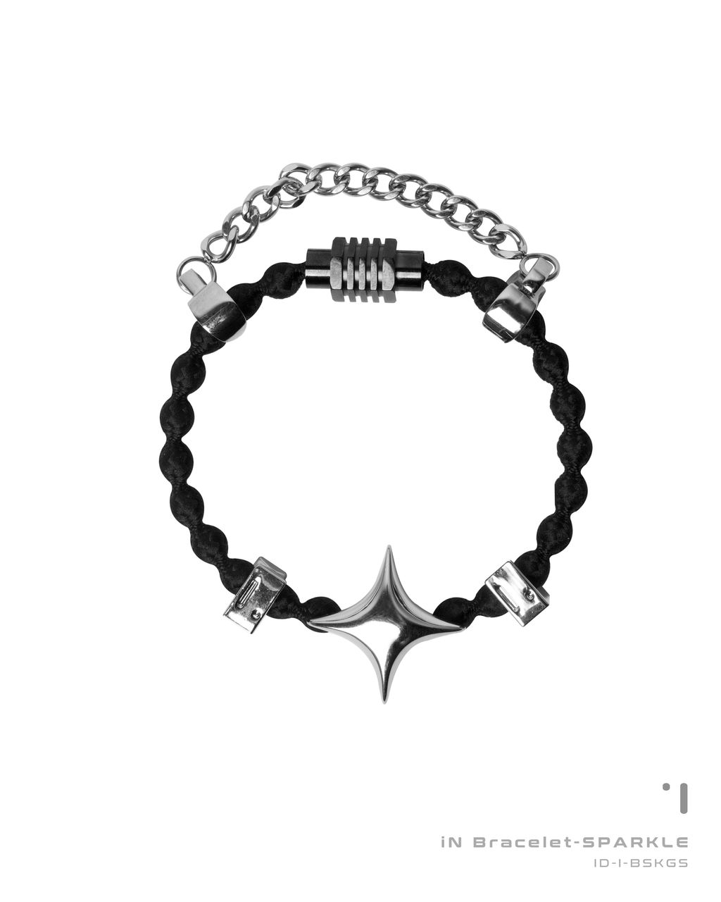 INCODER BRACELET-SPARKLE_GLOSSY SLIVER商品主圖白背45.jpg 的副本