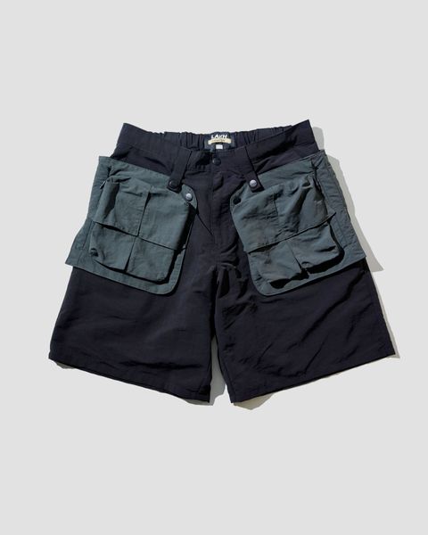 Copy of Conversion Ten Pockets Cargo Shorts_Black_1