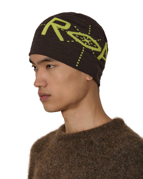 ROA HIKING DIAL WOOL BEANIE_DARK BROWN – WHITEROCK