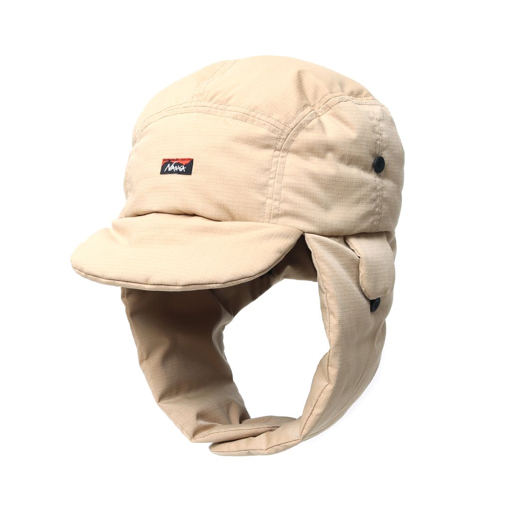 HINOC RIPSTOP DOWN EAR FLAP CAP_BEG