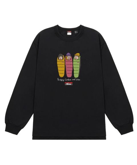 ECO HYBRID LS TEE 3SLB_BLK