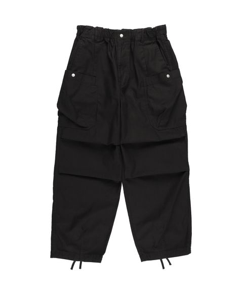 BACK SATIN EASY CARGO PT_BLK