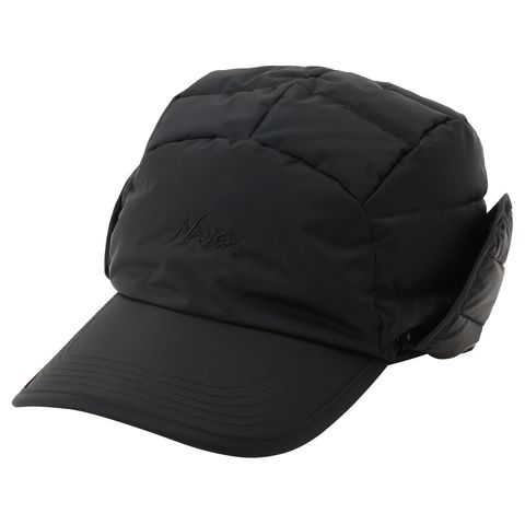 AURORA TEX DOWN DUCK BILL CAP_BLK