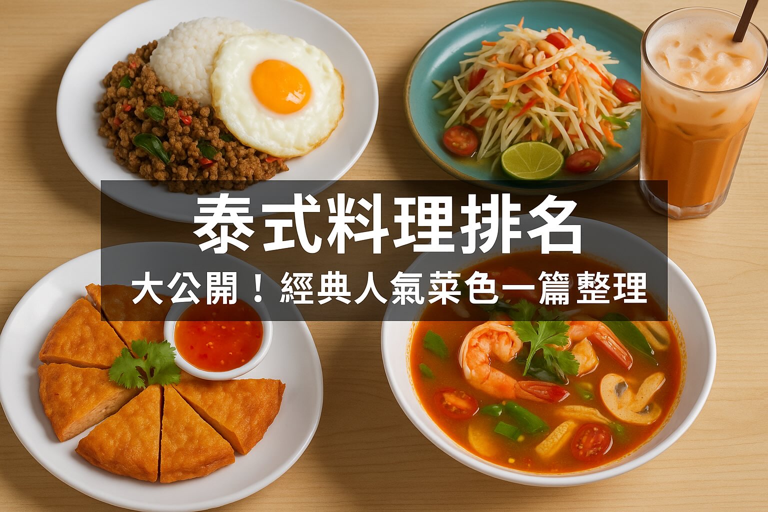 泰式料理排名大公開！經典人氣菜色一篇整理，帶你一秒飛到泰國