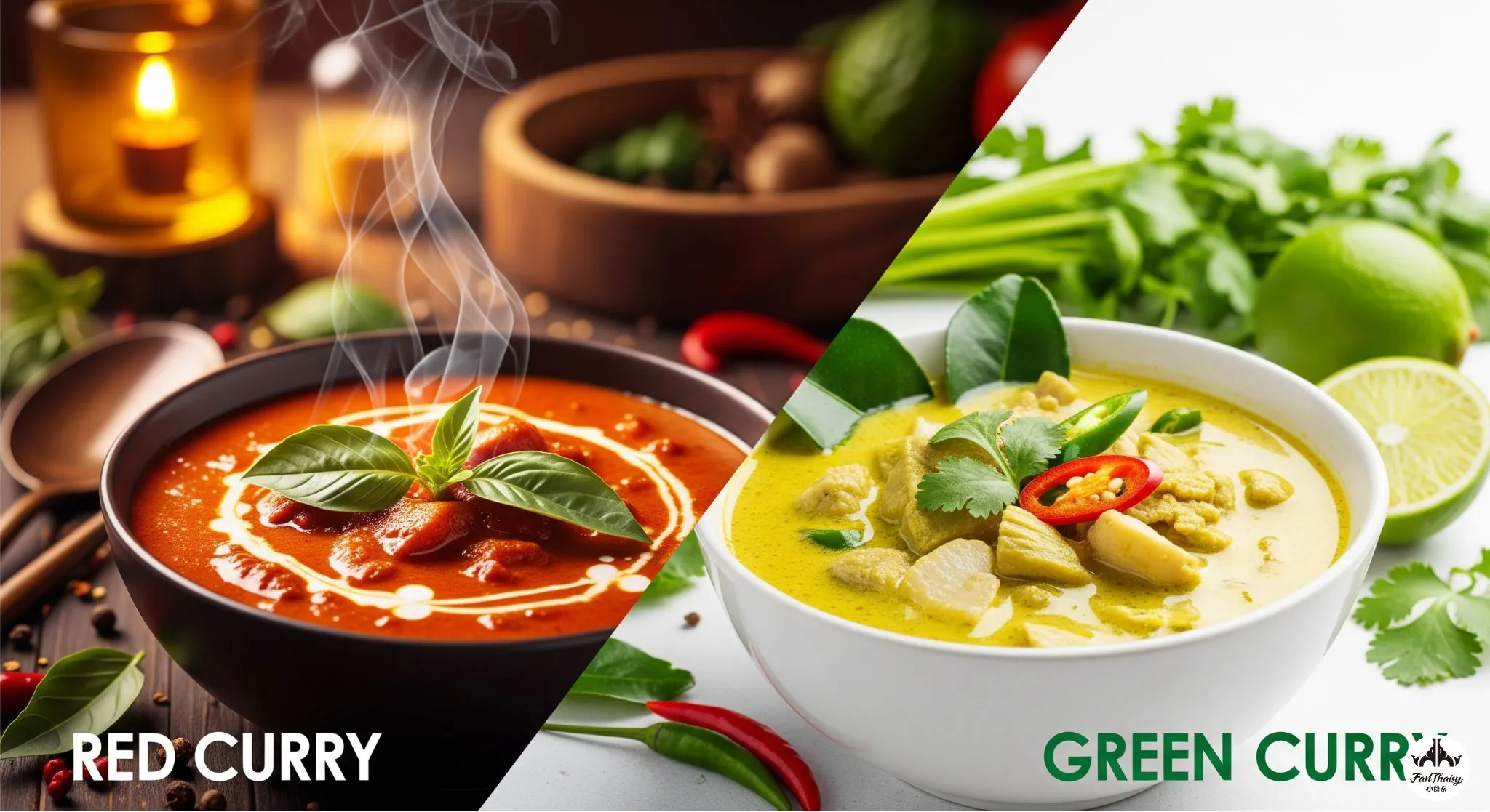 紅咖哩綠咖哩差別在哪？泰式咖哩3大特色比較，讓你一吃就知道