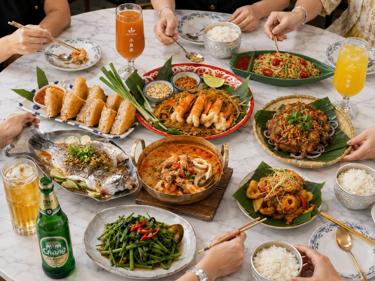 小食泰多人聚餐與公司餐敘