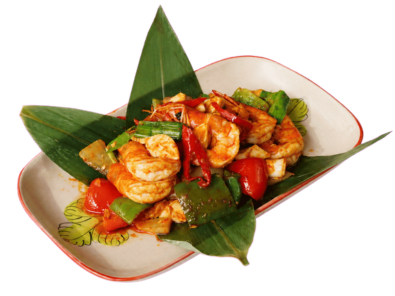 小食泰鹹蛋大蝦
