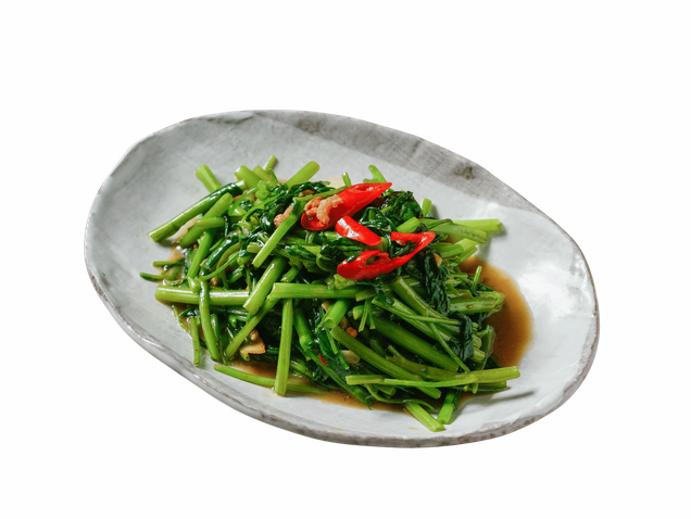 小食泰焰炒空心菜