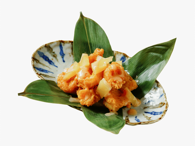 小食泰鳳梨蝦球