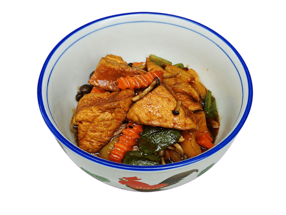 小食泰素炒鮮菇豆腐