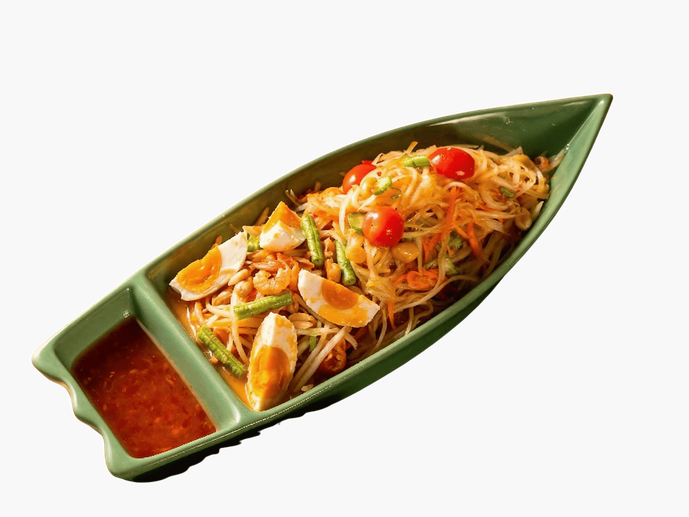 小食泰清邁鹹蛋青木瓜沙拉