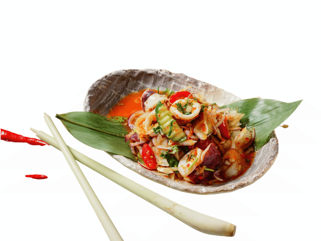 小食泰涼拌澎湖中卷