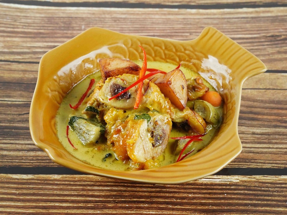 greencurrychickenthigh-alacarte
