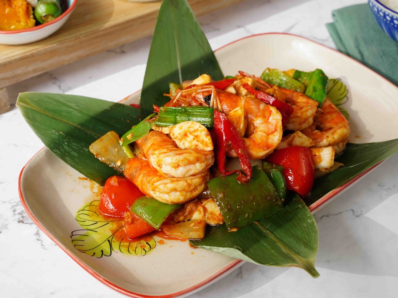 stirfriedshrimpwithsaltedegg-alacarte