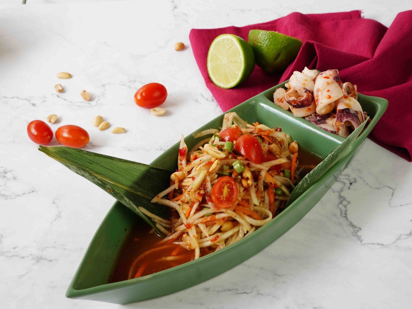 thaipapayasaladwithsquid-alacarte