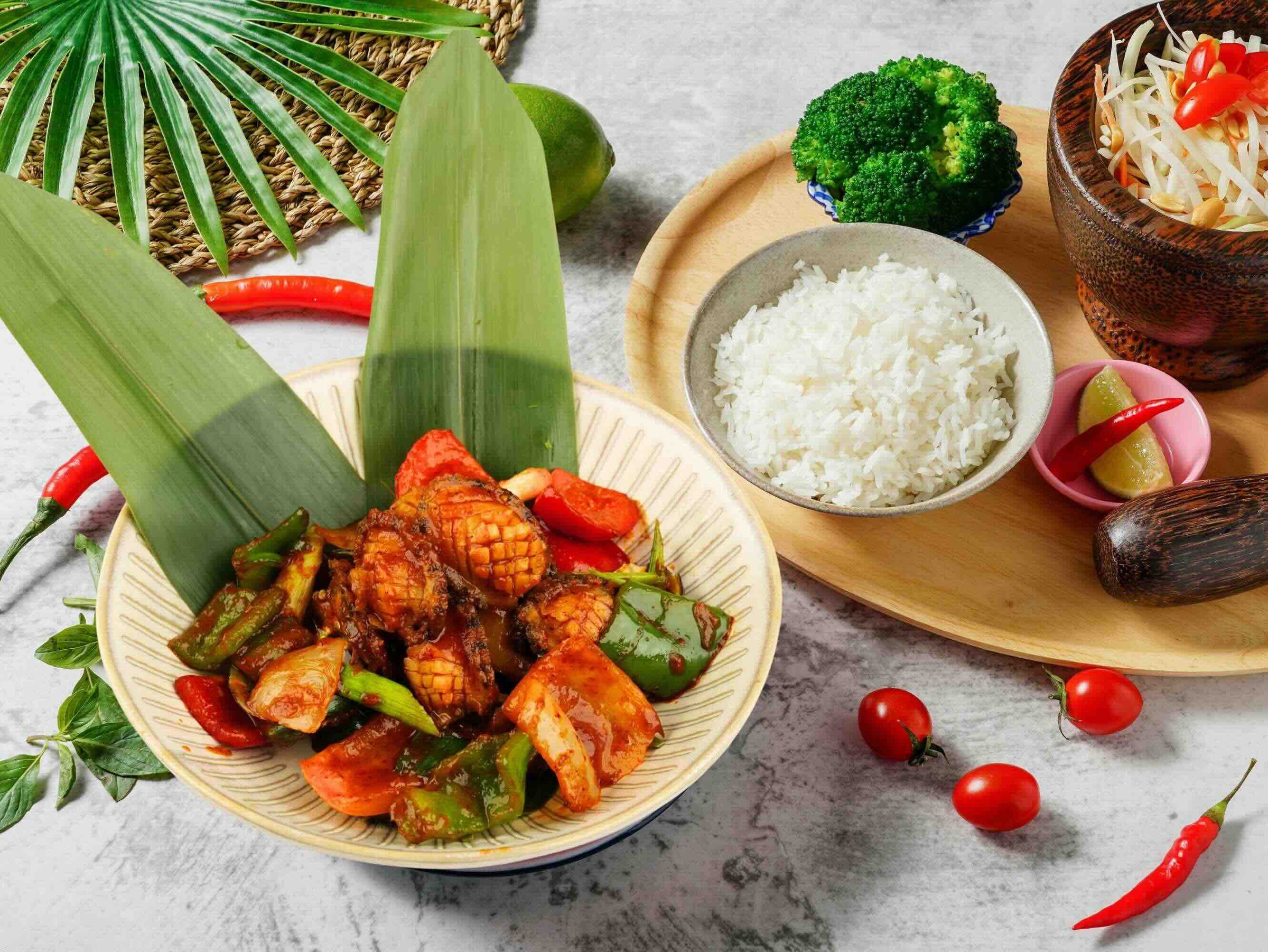 ThaiSpicyStirFriedAbalone-lunchbox