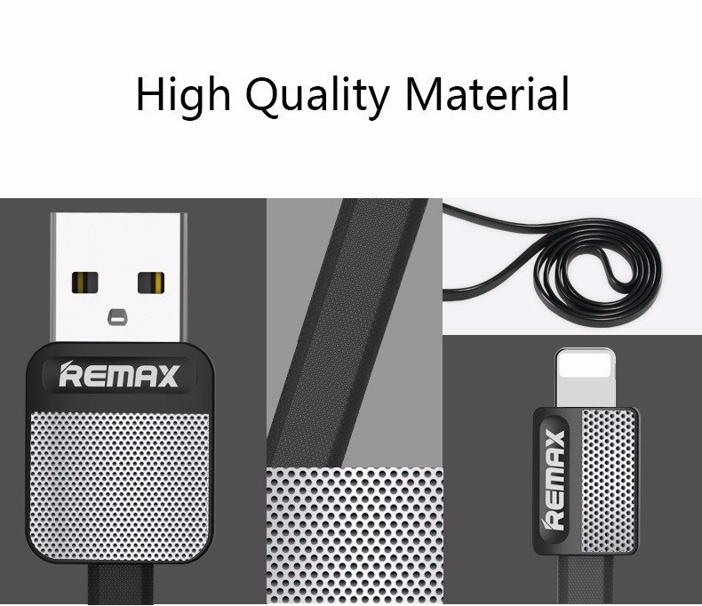 REMAX RC-044i METAL FAST CHARGING LIGHTNING IPHONE APPLE 