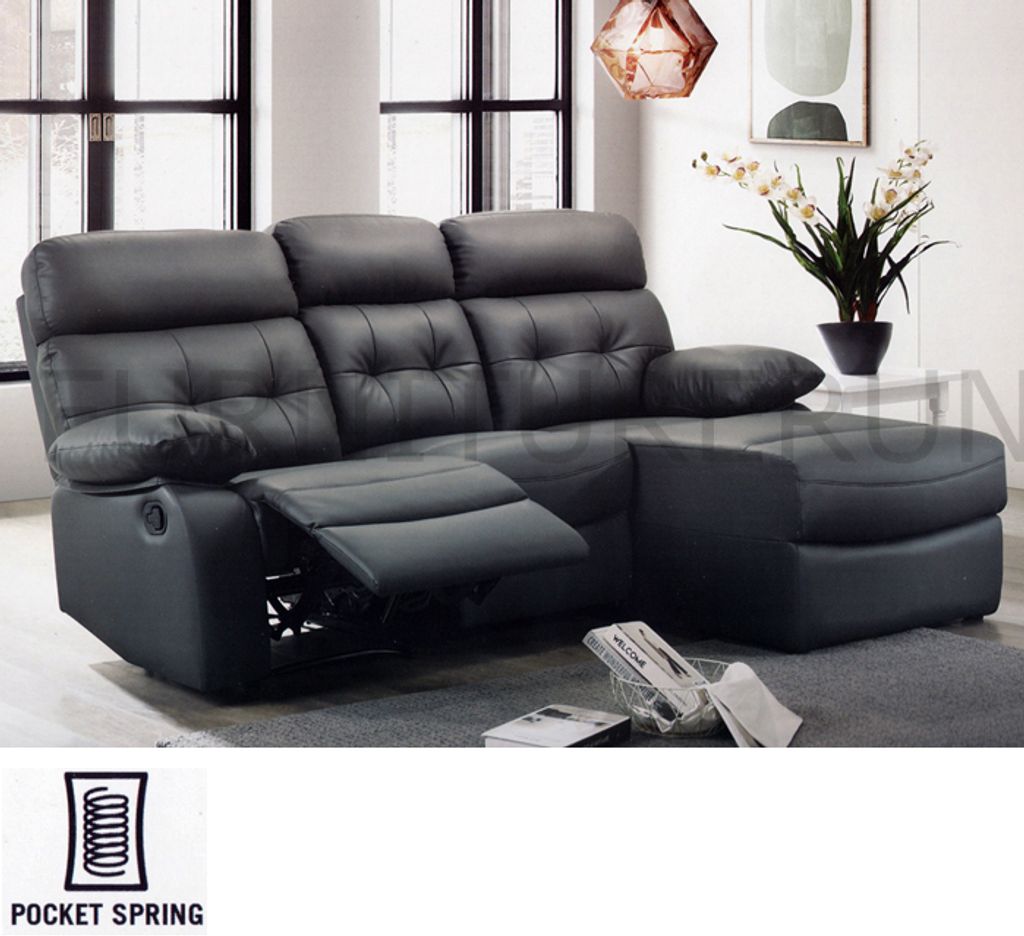 HF 2126 Recliner LShape Sofa RYM Furniture
