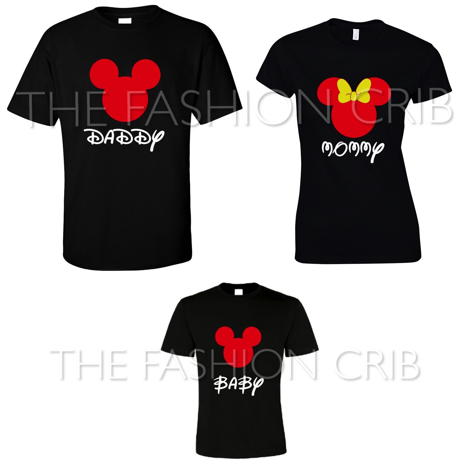 mickey mouse t shirt family