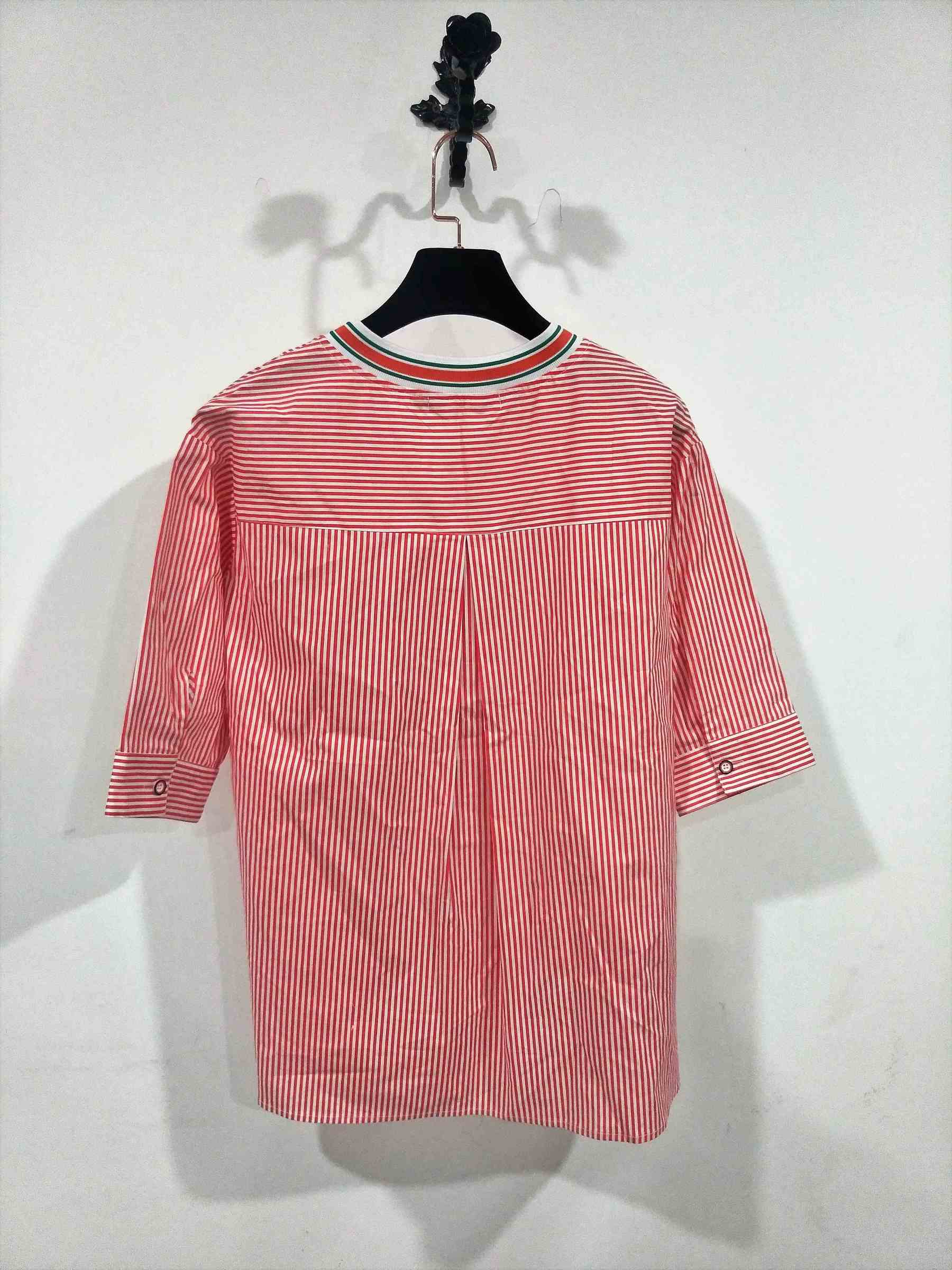 Spring summer girl s cute top with stripe blouse for woman with different collar and cuff shirt (7).jpg