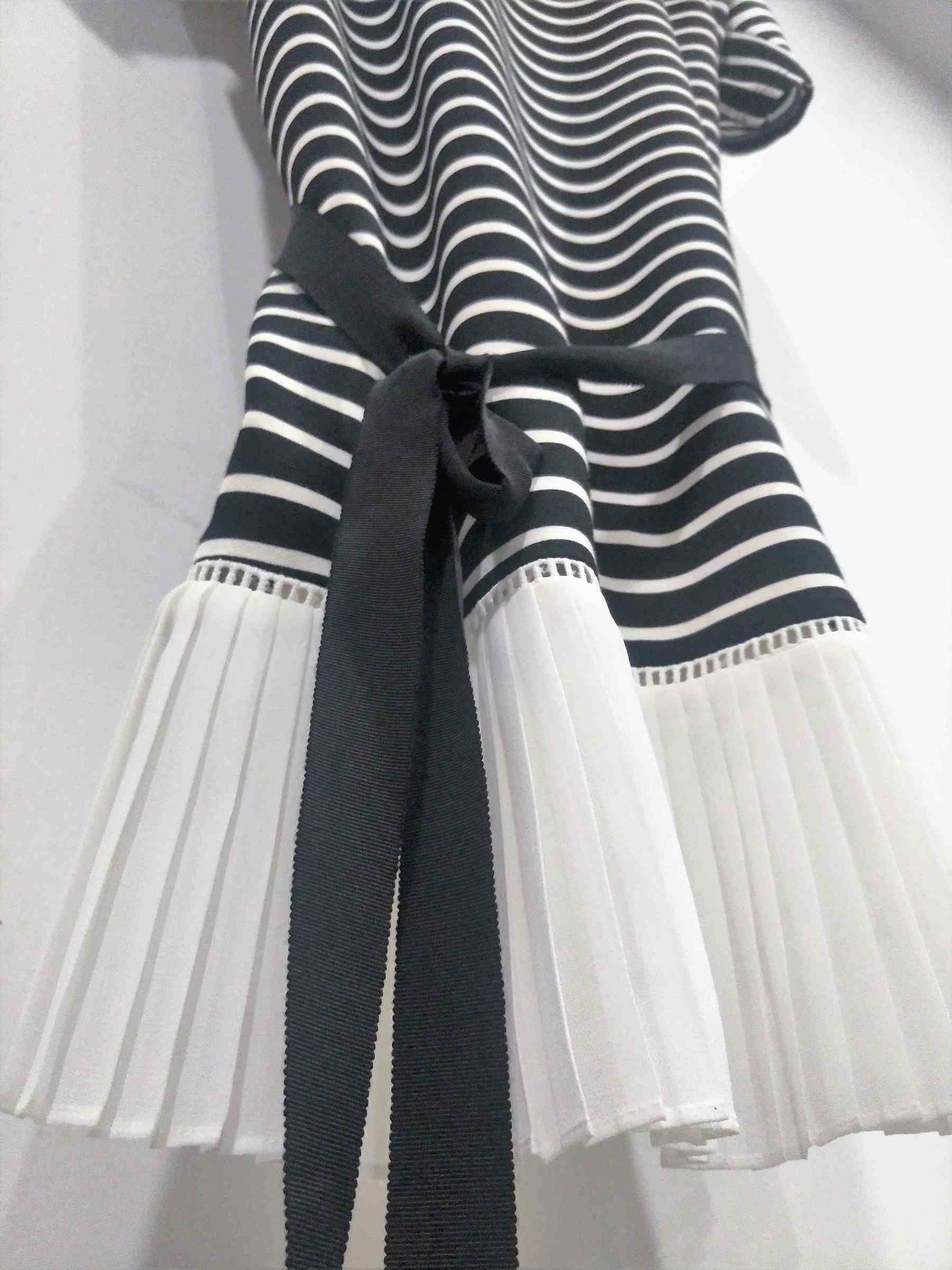 Summer latest T-Shirt dress design with  tunic dress ladies fashion style for stripe casual dress (7).jpg
