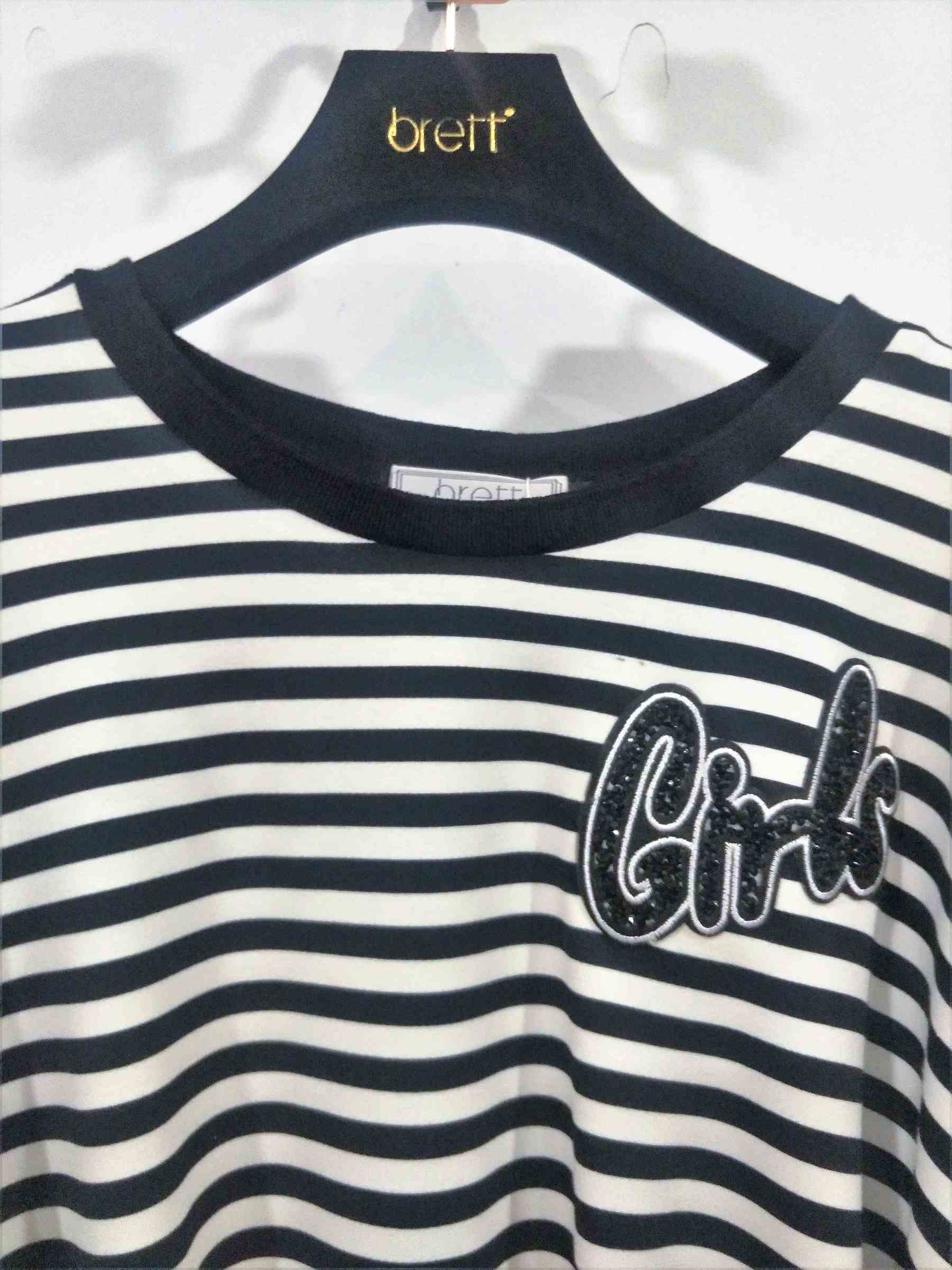 Summer latest T-Shirt dress design with  tunic dress ladies fashion style for stripe casual dress (7).jpg