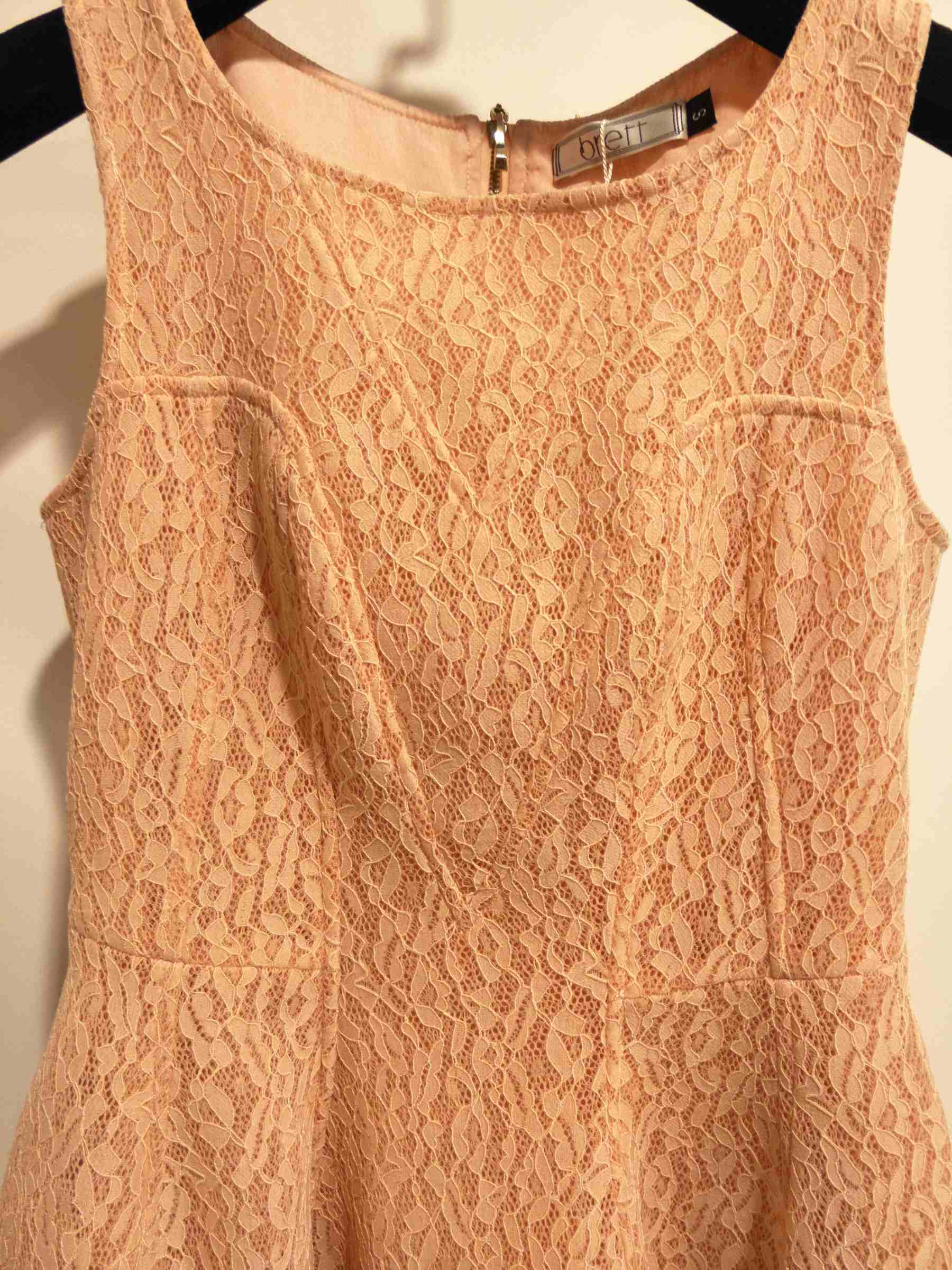 Elegant Sweet Muted Pink Floral Jacquard  U-Neck Sleeveless Cocktail Dress (2).jpg