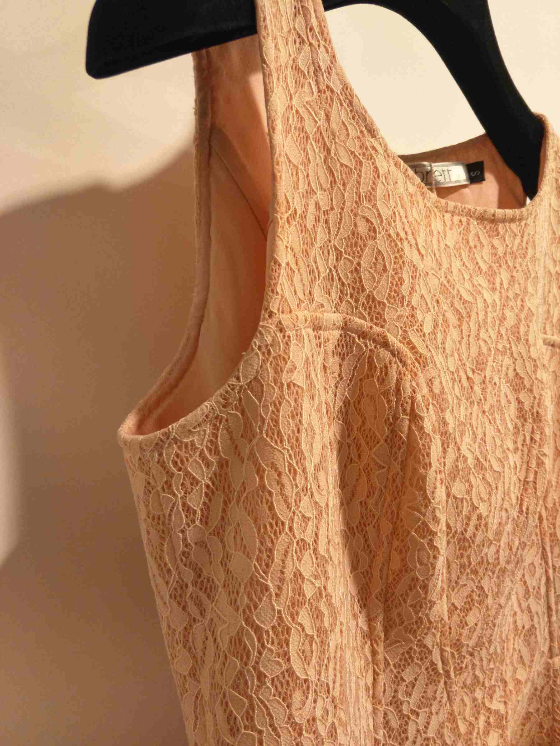 Elegant Sweet Muted Pink Floral Jacquard  U-Neck Sleeveless Cocktail Dress.jpg