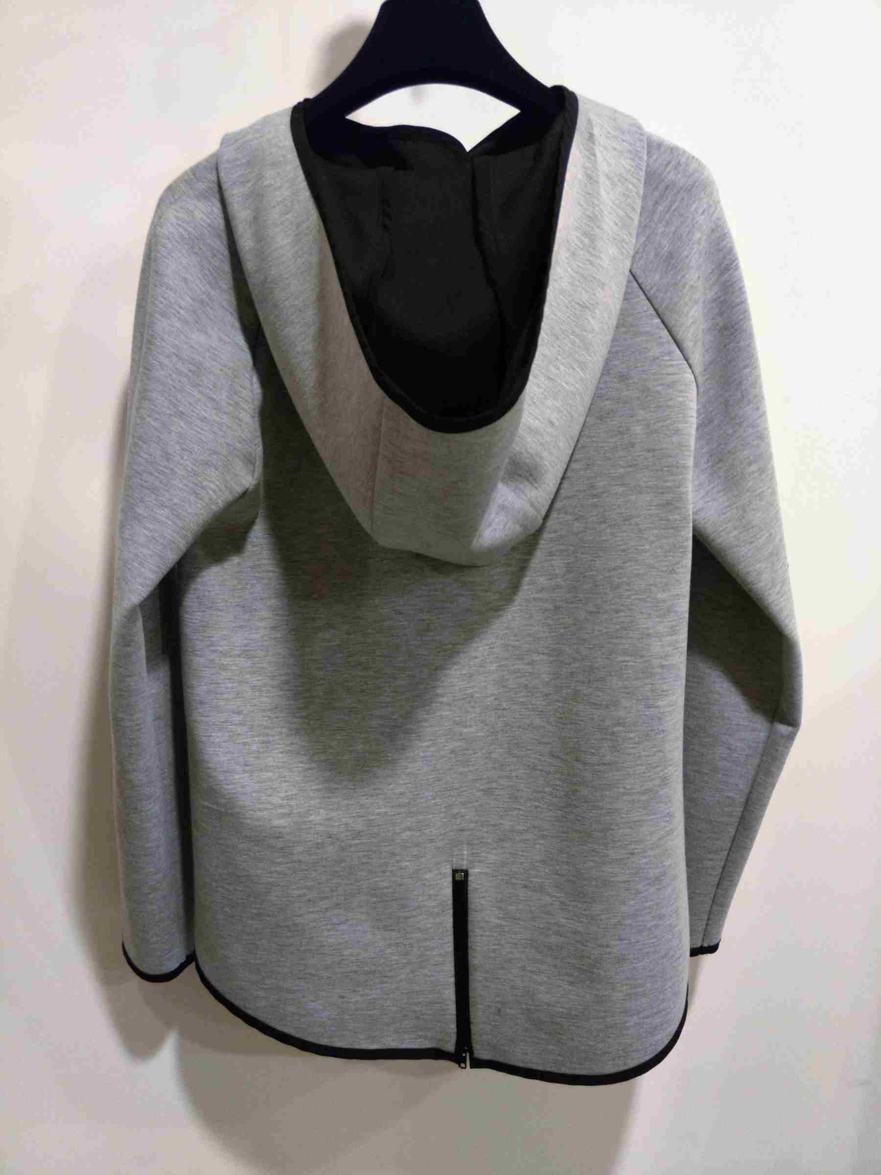 2017 Autumn Fashion Sport Grey Jacket Designer Hoodie Ladies Grey Jacket for Woman Grey High Low Colloge Jacket.jpg