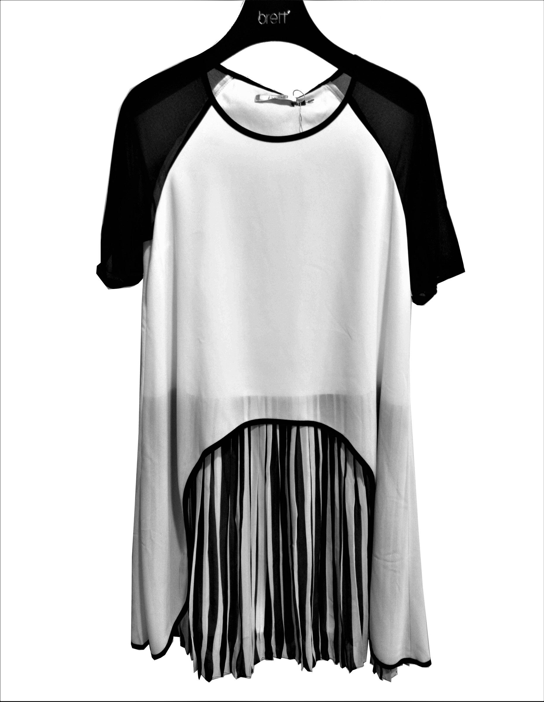 2017 Design Crepe Ladies Chiffon Dress Short Sleeve White Pleated Dress  Breathable Designer Casual Chiffon Dress.jpg