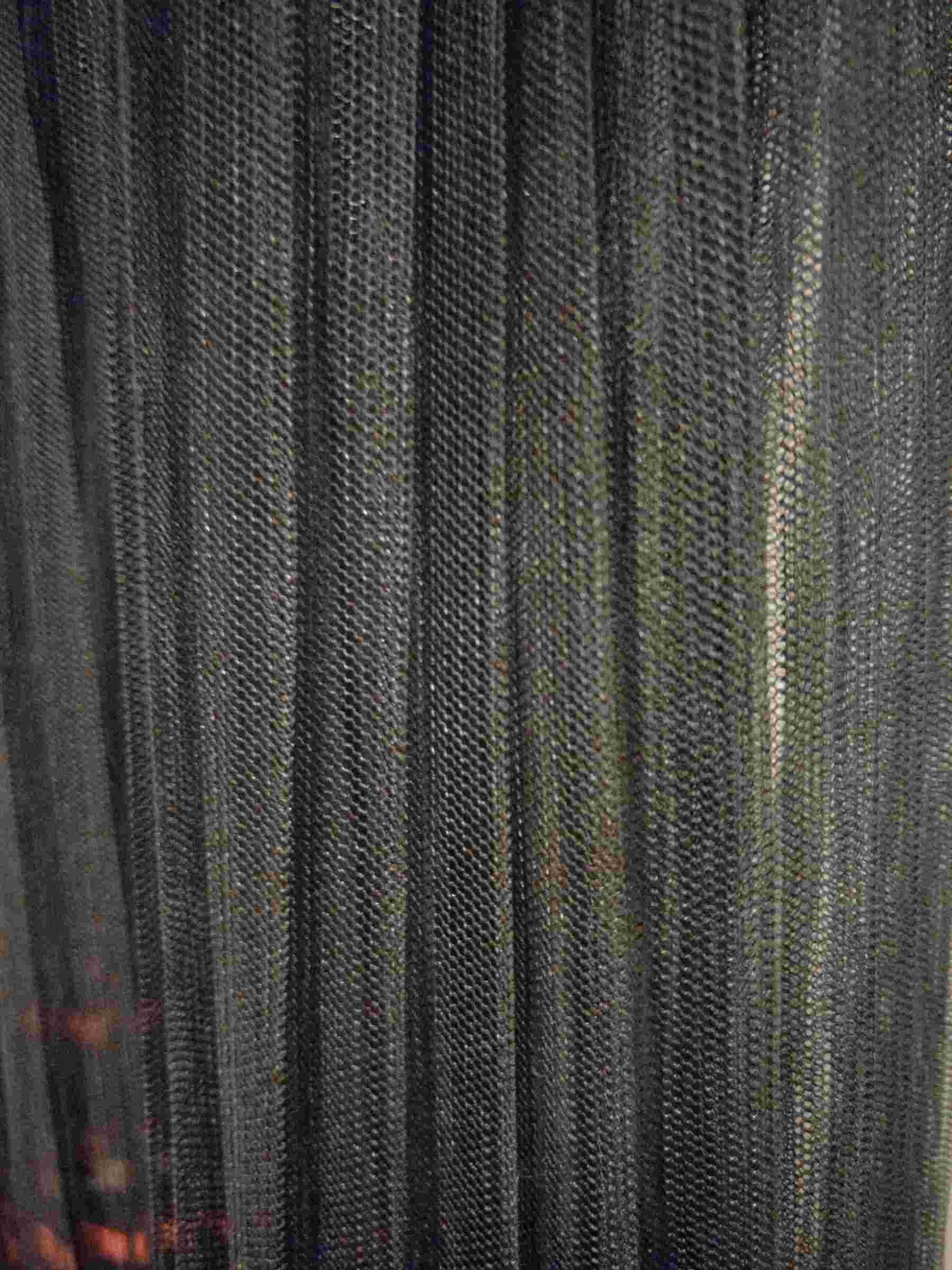 2017 Half Pleated Skirts Fashion Design Black Mesh Skirt Elegant Latest Fashion Designer Ladies Skirt.jpg