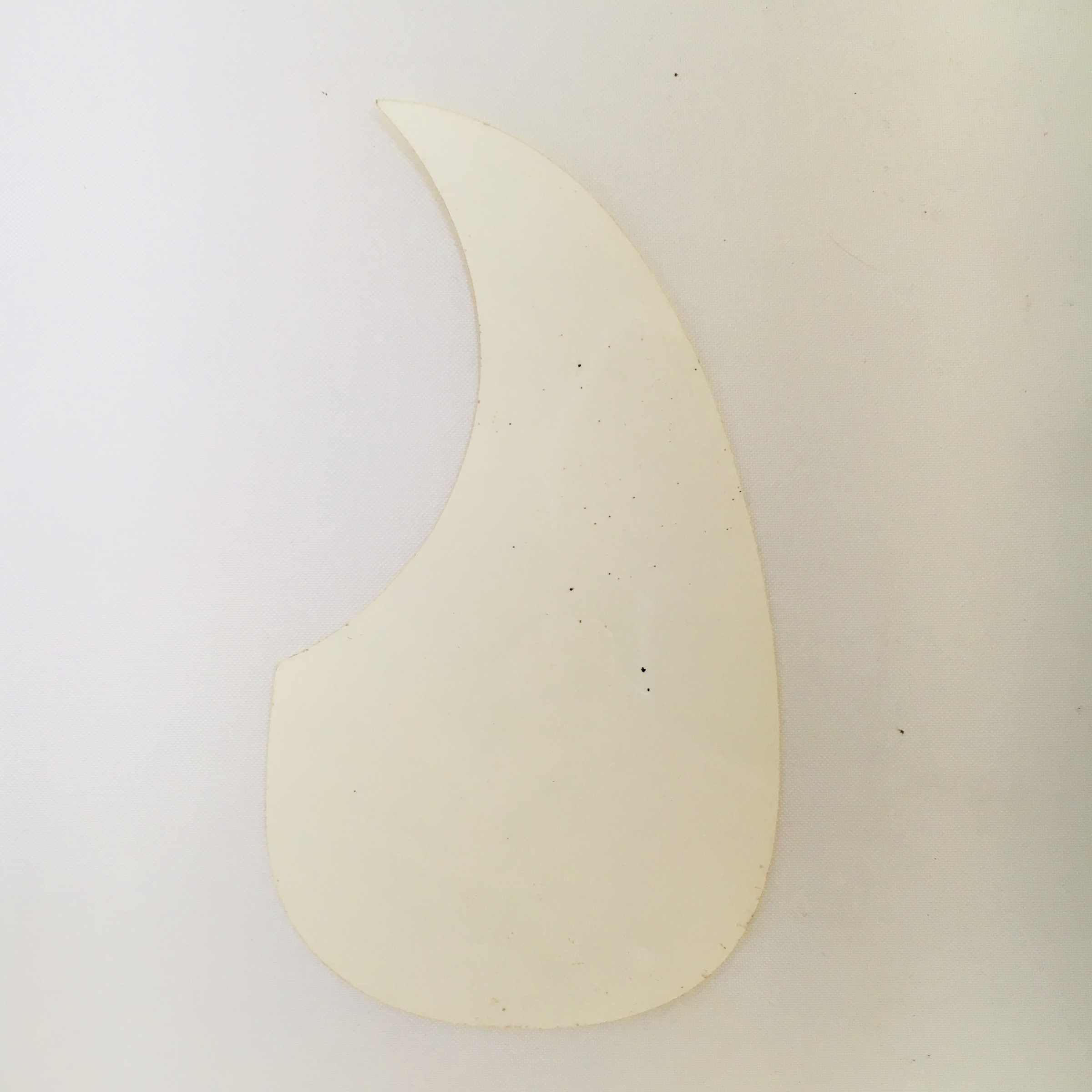 Acoustic Guitar Pickguard White gapnap