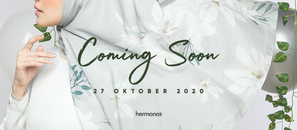 Tudung Bawal Hermanas  Aires New Release - Available Mulai 27.10.2020