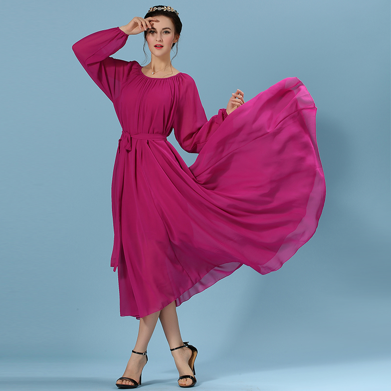 Dark Purple Maxi Dress
