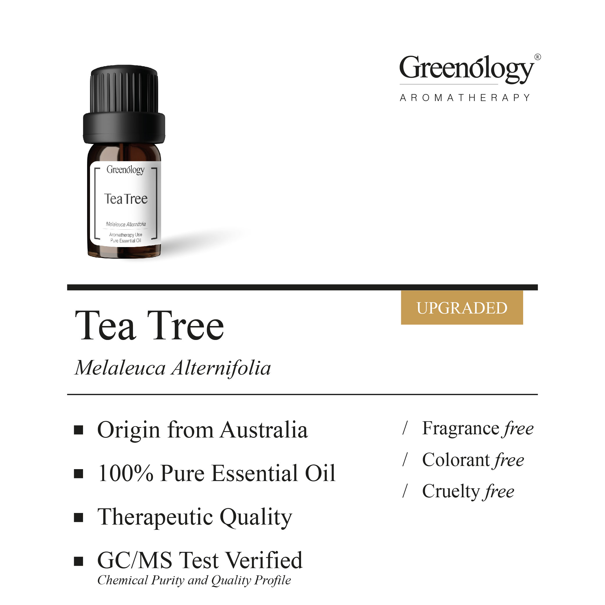 Greenology Aromatherapy Tea Tree Essential Oil 