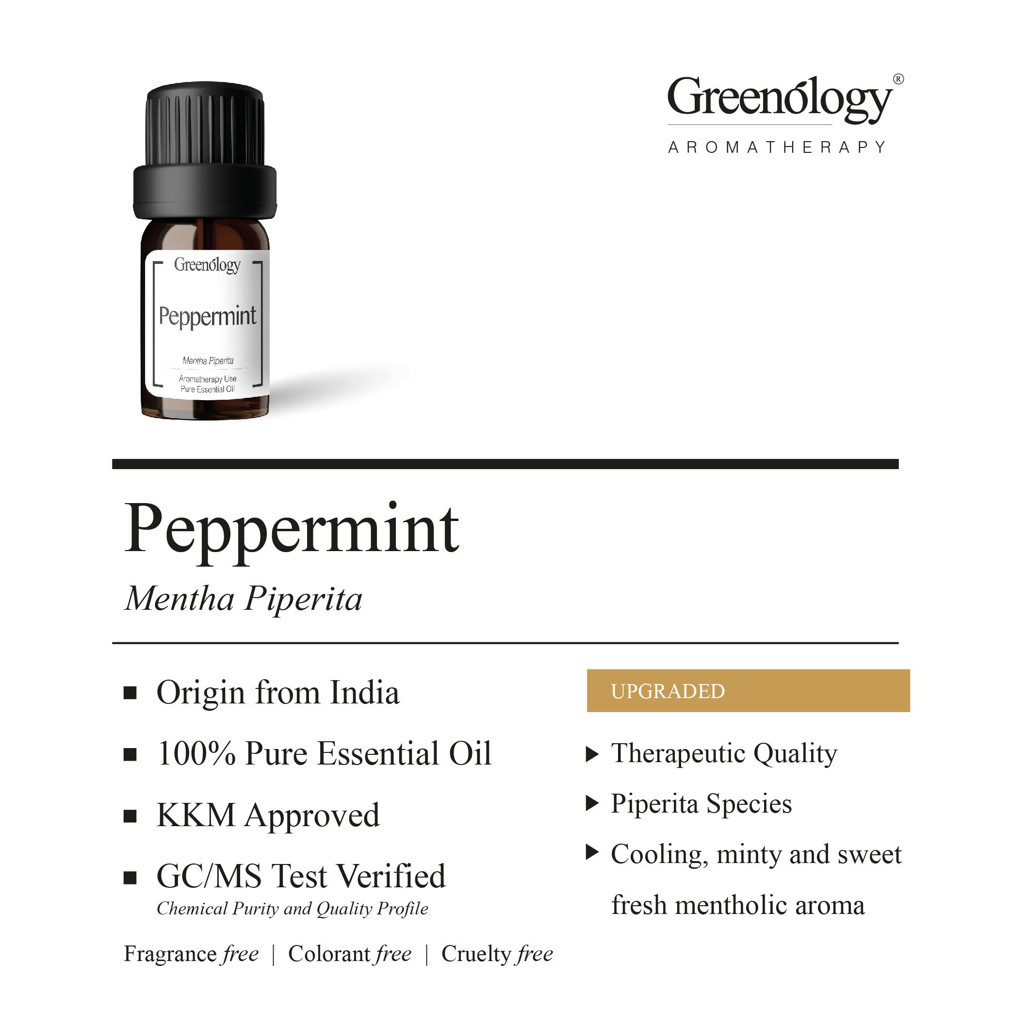 Greenology Natural Essential Oil Peppermint