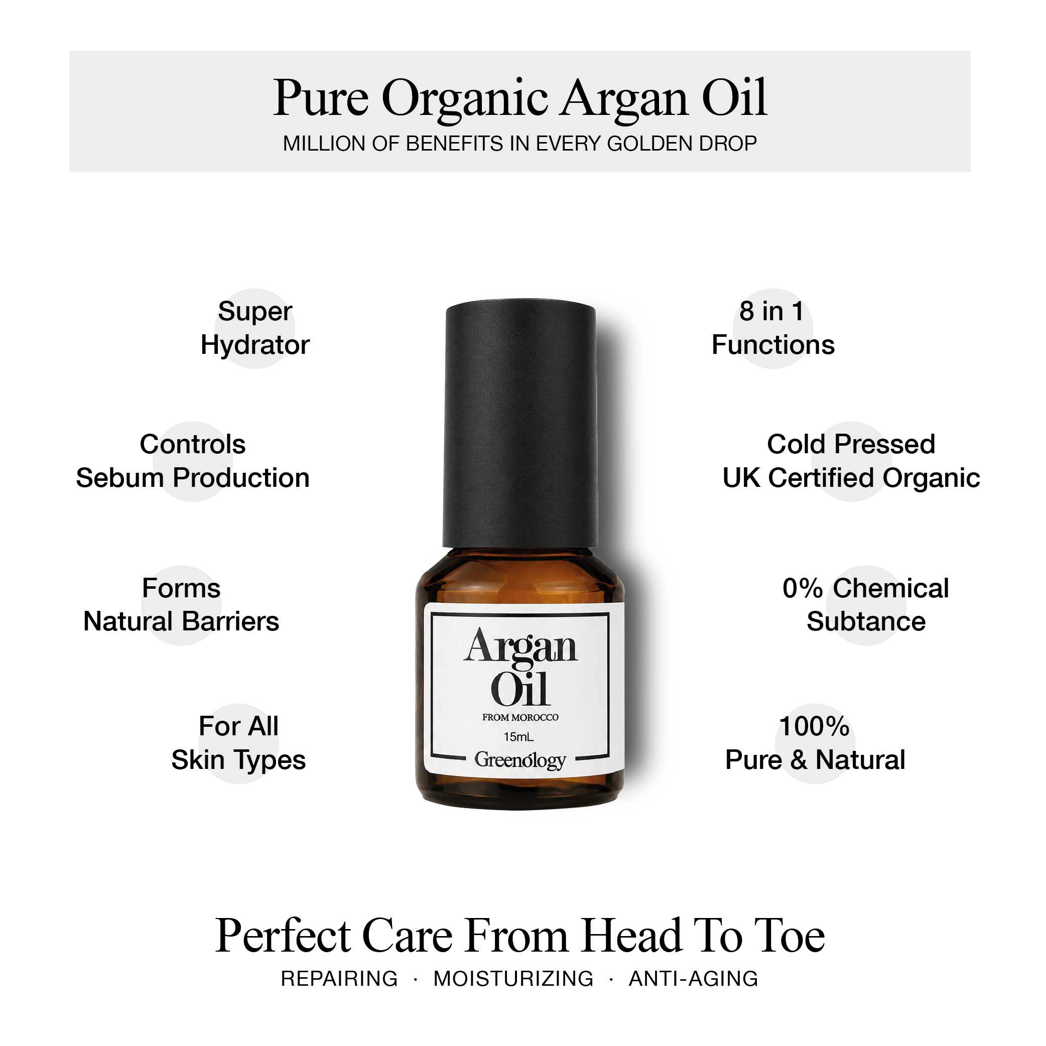 Greenology Pure Organic Argan Oil